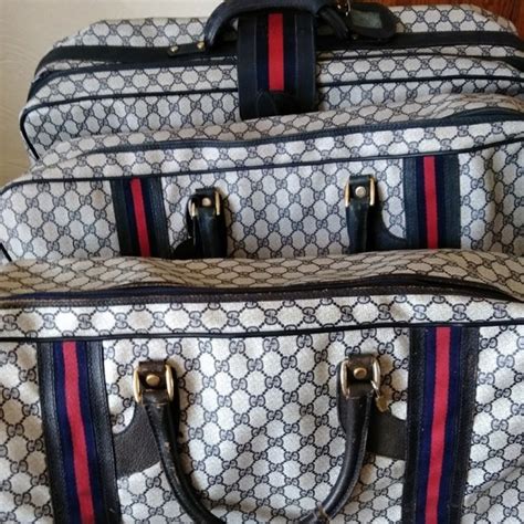 fake gucci backpack|knock off gucci luggage set.